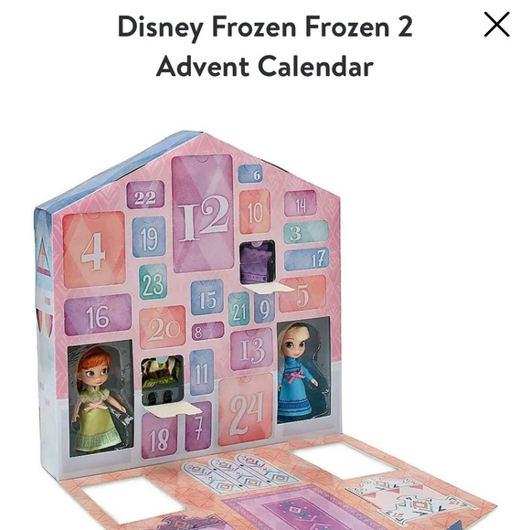 ❄️ NIB Disney Frozen 2 Advent Calendar from Disneyland Paris - Picture 2 of 7